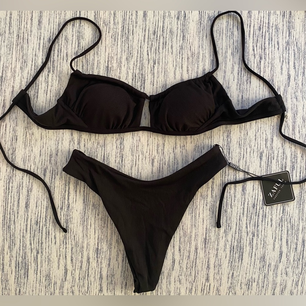 ZAFUL Black Bikini Sets🖤